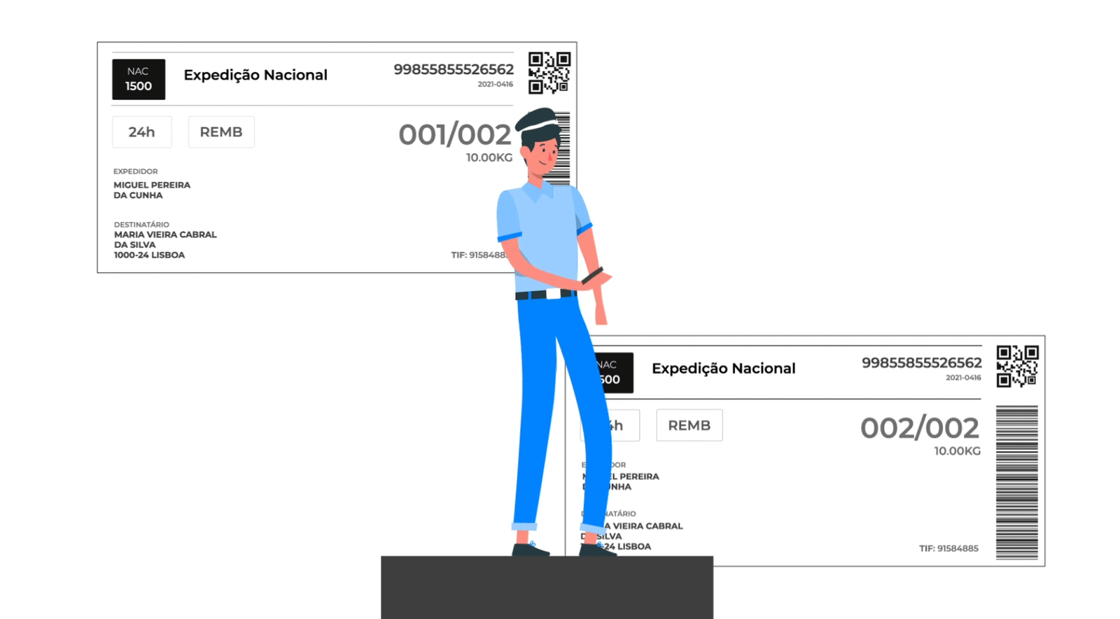 Plano 2 — Referências da encomenda