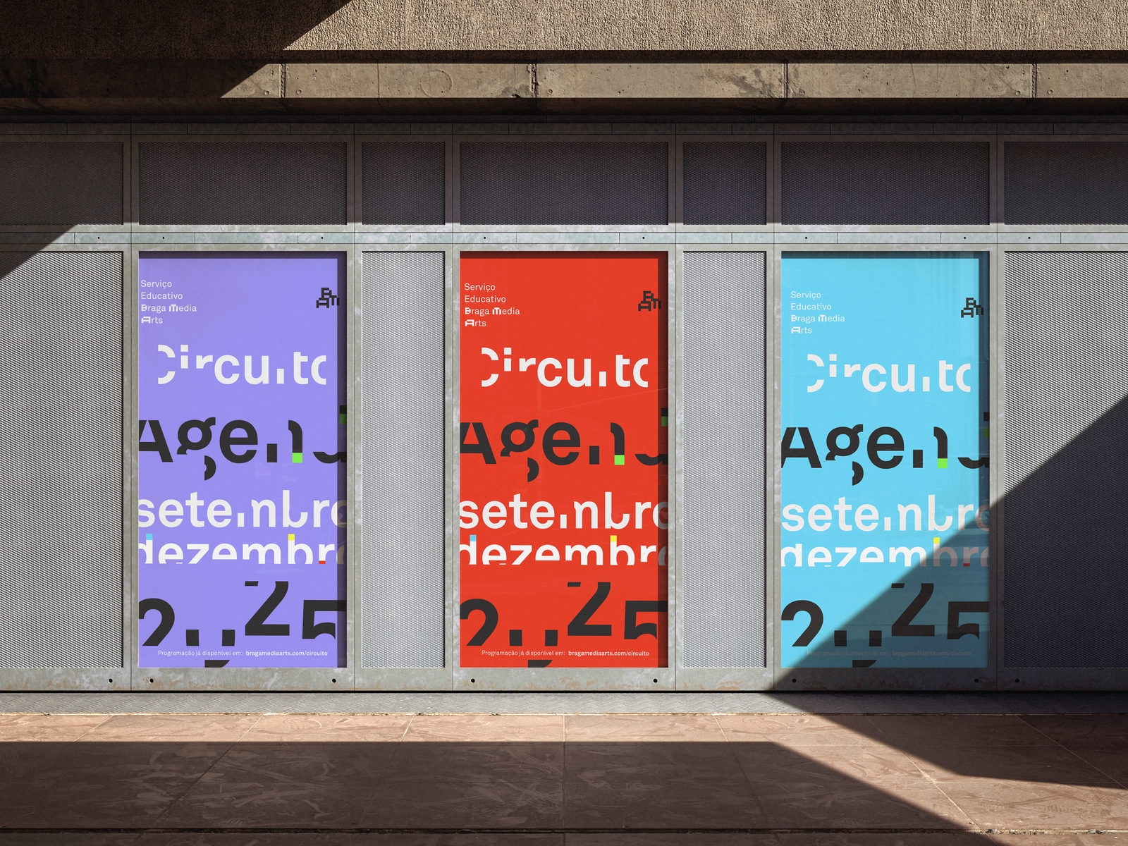 Braga Media Arts — Sistema visual, aplicação 3